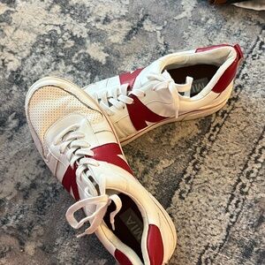 MIA Red and White Sneakers